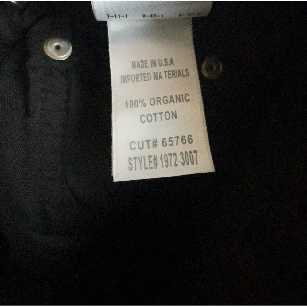 Brand New - Citizens of Humanity Horseshoe Jeans Size 25 DARK WASHED BLACK #1 - Picture 13 of 15